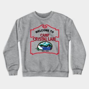 Welcome to Crystal Lake Crewneck Sweatshirt